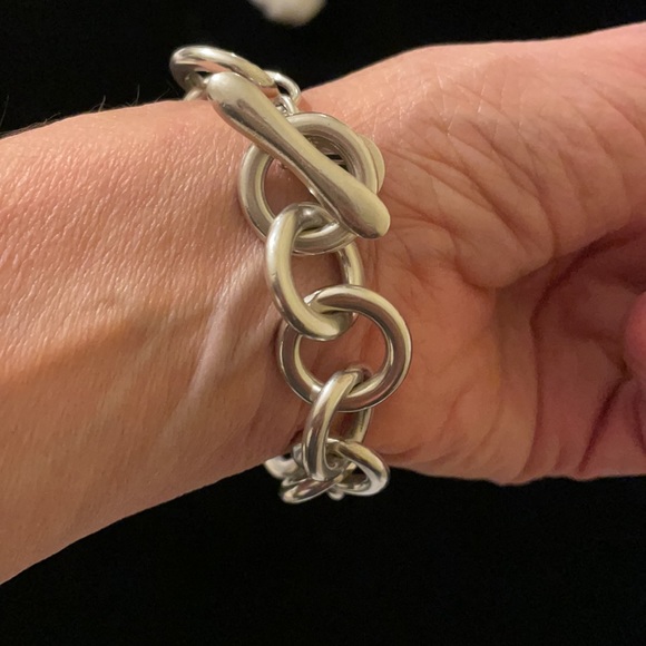 Silpada Sterling Silver Link Bracelet - Picture 2 of 3